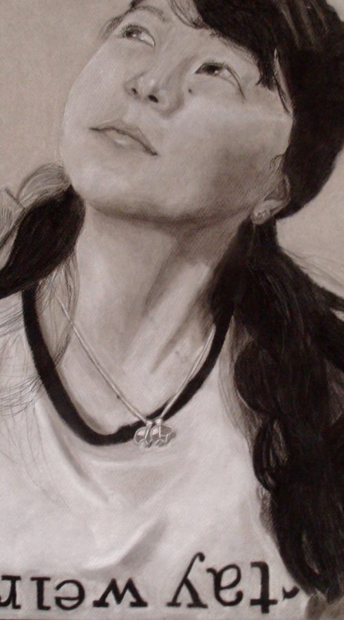 Elizabeth 2 Elizabeths self portrait