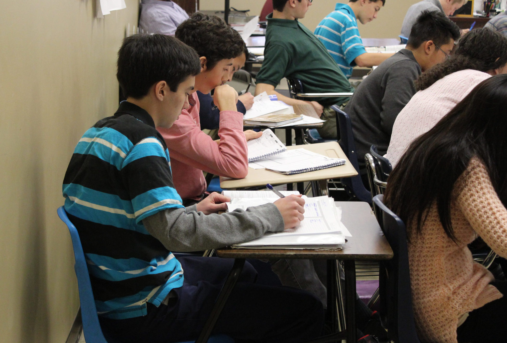 Students at The Vanguard School in class